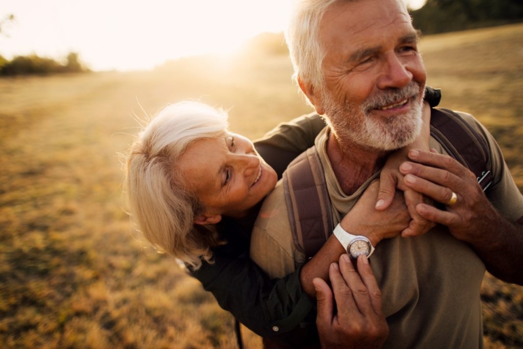 Couple planning their future together