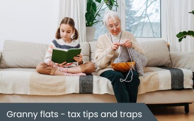 Granny flats: tax tips and traps