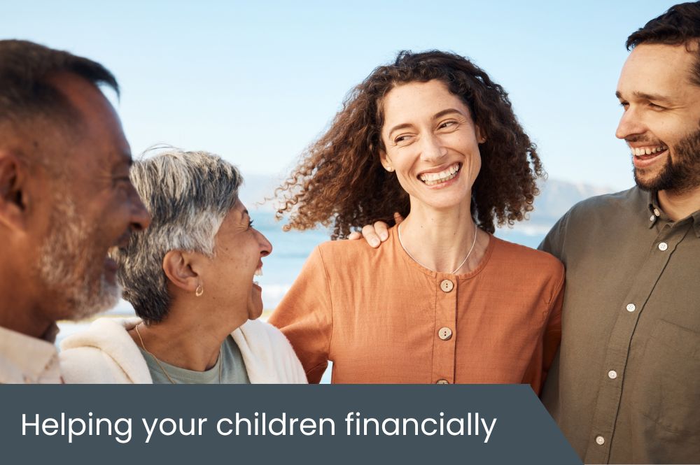 Helping your children financially
