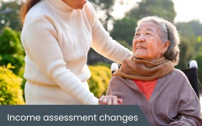 How changes to the income assessment affects older Australians
