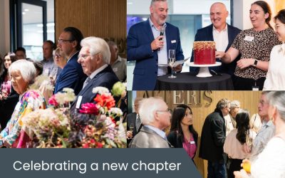 Celebrating a new chapter