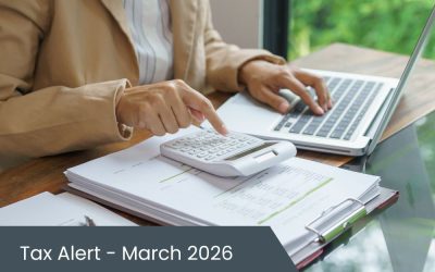 Tax Alert – March 2026