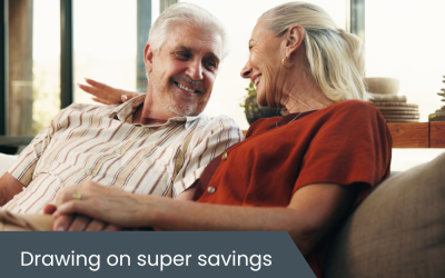 What are my options for drawing on super savings?