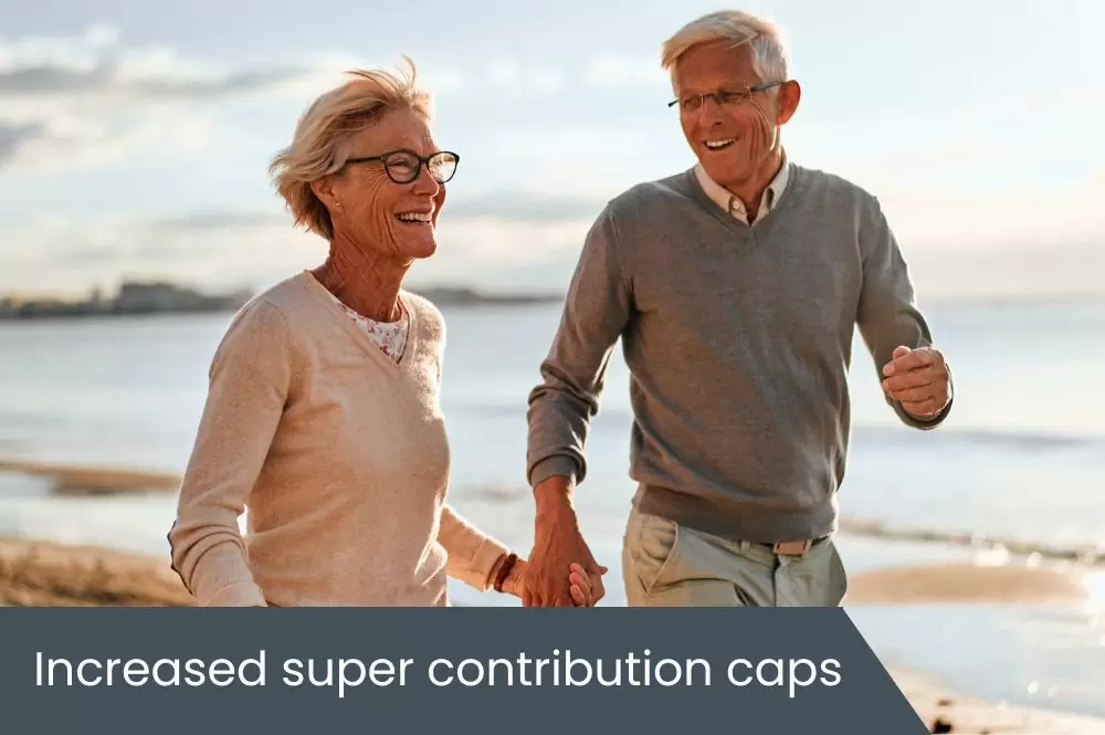 New increased super contribution caps