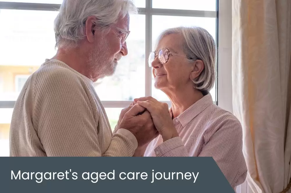 Margaret’s aged care journey (1) Aged care journey