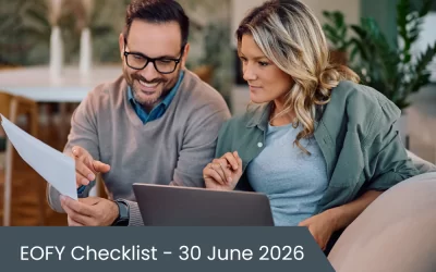 EOFY Checklist – 30 June 2026